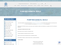 Pump Mechanical seals, Centrifugal Pump Mechanical seals, Chemical Pum