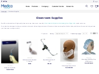 Cleanroom Supplies by Medco Supplies | Buy Online