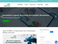 Role of MBC in Improving Your Anesthesia Billing Services