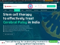 Best Stem Cell Therapy for Cerebral Palsy Treatment in India