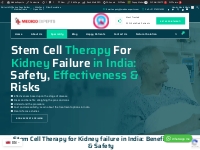 Stem cell therapy for kidney failure in India