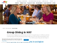 Group Dining in Northern Kentucky | meetNKY