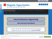 Internet Business Opportunity - Megantic Opportunities