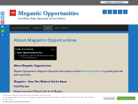 About Megantic and How Megantic-Opportunities Got It´s Name