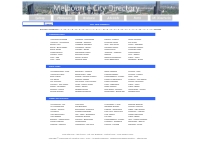 Melbourne City Directory