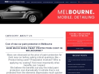 Melbourne Mobile Detailing - About Us