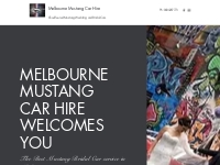 Home | Melbourne Mustang Car Hire