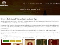 Mosque Carpets   Prayer Rugs: Sacred Beauty - Melikhan
