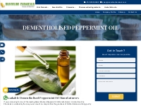 Dementholised Peppermint Oil Manufacturers | Dementholised Peppermint 
