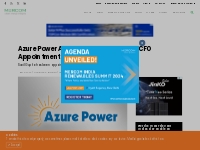 Azure Power Announces New CEO and CFO Appointments