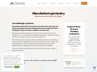 Microsoft Dynamics 365 for Manufacturing - Mercurius IT
