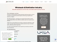 Microsoft Dynamics 365 for Wholesale   Distribution Industry - Mercuri