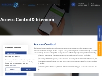 Access Control   Intercom | Mercury Fire and Security
