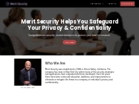 Merit Security   Bug Sweeps, Eavesdropping Detection, TSCM
