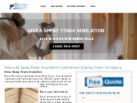 Mesa Spray Foam Contractors | Insulation Companies Near Me