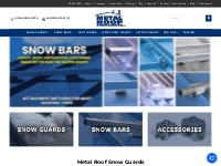 Metal Roof Snow Guards - Snow Retention Products | IceBlox, Inc.