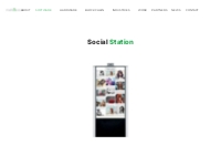 Metroclick Digital Social Media Sharing Station Kiosk with Photo Booth