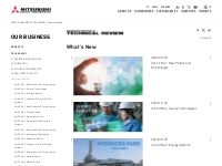 Mitsubishi Heavy Industries, Ltd. Global Website | Technical Review