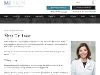 Dr. Melda Isaac, Board-Certified Dermatologist in Washington, DC