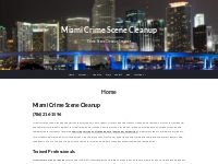 Miami Crime Scene Cleanup - Homicide Cleaning Services