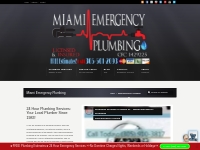 Miami Plumbers 24-hr Emergency Services | High End Plumbing