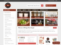 Michigan Brew Supply - Home Brewing Beer Supplies, Ingredients and Mor
