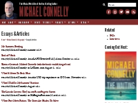 Other words by Michael Connelly - essays and articles