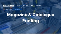 Magazine & Catalogue Printing | Micropress Printers Ltd