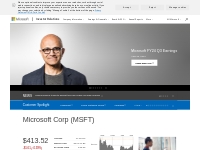 Microsoft Investor Relations - Home Page
