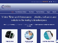 Time and Attendance Software which works with biometric time clock to 