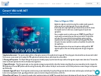 Convert VB6 to VB.NET - Migrate Visual FoxPro to .NET