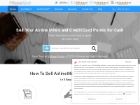 Sell Airline Miles For Cash | Frequent Flyer Miles - Mileage Spot
