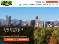 Junk Removal and Hauling Services in Denver metro area
