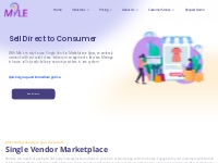 Single Vendor Marketplace Software - Milenow