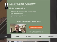 Guitar Lessons For All Ages | Miller Guitar Academy | United States