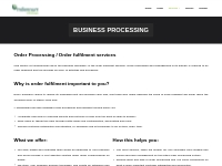Business Processing   Millennium InfoLogic