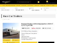 Race Car Trailers for Sale | Millennium Trailers