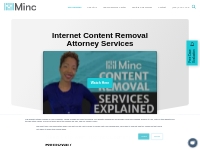 Online Content Removal Lawyer Services - Minc Law