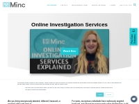 Online Investigation Services for Individuals - Minc Law