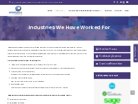 Industries we have worked for - Mindspace Outsourcing