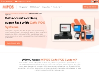 Cafe POS System | Cafe POS Software | MiPOS Systems