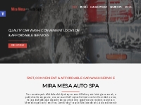 Home - Mira Mesa Car Wash