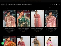 Buy Latest Party Wear Sarees Online | Mirra Clothing