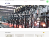 China Custom Glass Bottle Manufacturers wholesale- MISA