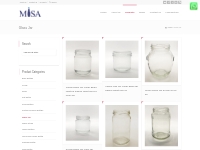 Glass Jar - MISA