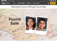 Abducted Arizona Siblings Found Safe