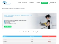 End of Tenancy Cleaning London | Professional Cleaning Services | End 
