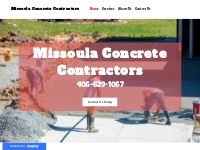Missoula Concrete Contractors - Concrete Contractors in Missoula MT