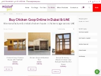 Buy Chicken Coop Online in UAE | Best Chicken Houses for Sale in Dubai