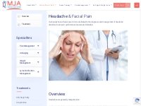 MJA Healthcare | Headache and Facial Pain - East Stroudsburg, PA